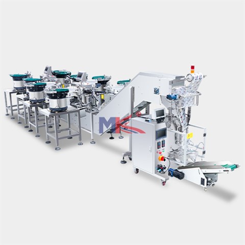 MK-LS8 8盘家具五金螺丝点数包装机