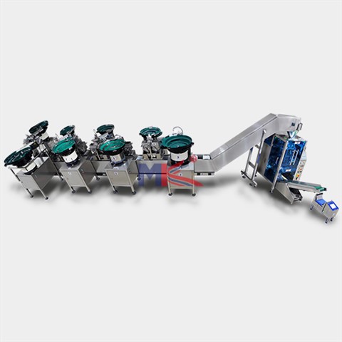 MK-LS8 8盘家具五金螺丝点数包装机