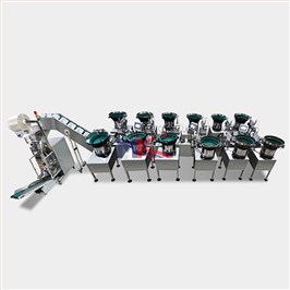MK-LS12 12盘五金螺丝分拣包装机