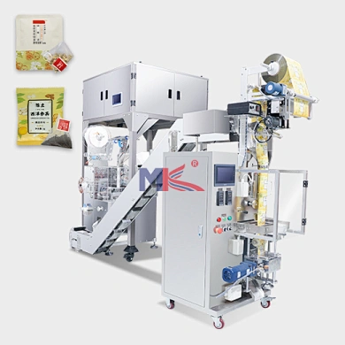 MK-SJB-06 内外袋花茶养生保健茶茶叶三角包包装机
